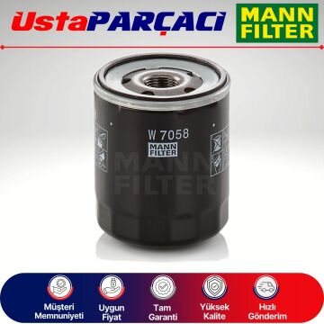 Mann-Filter Opel Mokka 2 1.2 T Benzinli Yağ Filtresi 2021-2025 W7058 1109.AL