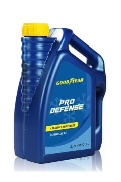 Goodyear Pro Defense Mavi Organik 4 Mevsim Antifriz -36 derece 3 Litre