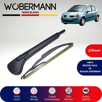 Wöbermann Renault Modus 2004-2013 Arka Silecek Kolu ve Süpürgesi Komple