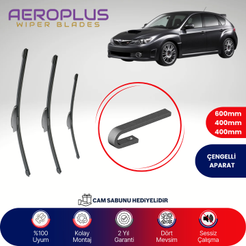 Aeroplus Subaru Impreza 2007-2011 Ön Arka Muz Silecek Takımı
