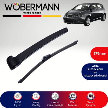 Wöbermann Seat Altea (Fıskiyeli) 2005-2009 Arka Silecek Kolu ve Süpürgesi Komple