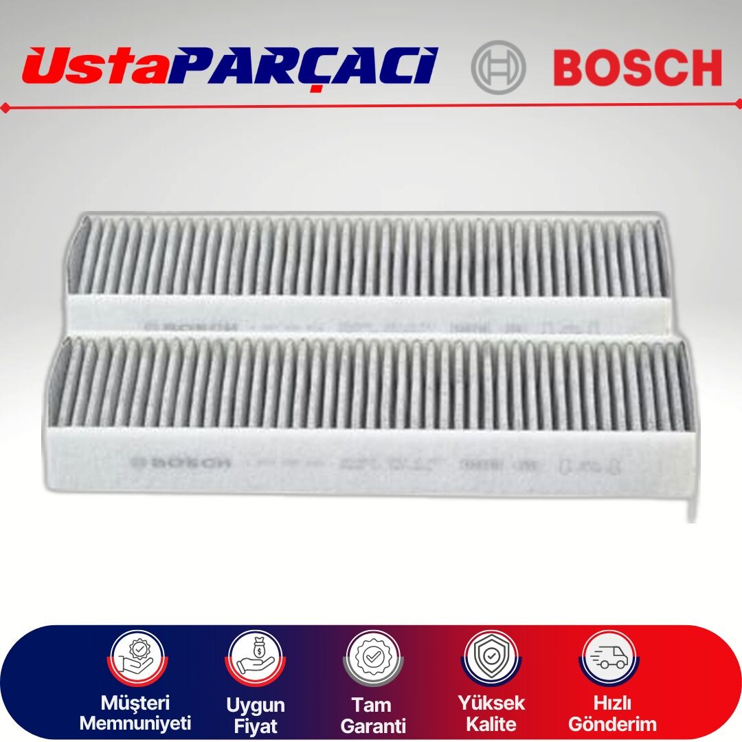 Bosch Peugeot Expert Karbonlu Polen Filtresi 2019-2024 1987435522 1987435641