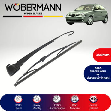 Wöbermann Seat İbiza Mk3/6L1 2002-2008 Arka Silecek Kolu ve Süpürgesi Komple