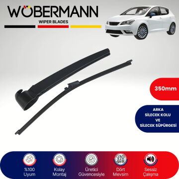 Wöbermann Seat İbiza Mk5 2017-2025 Arka Silecek Kolu ve Süpürgesi Komple