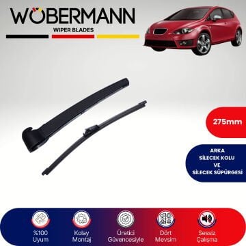 Wöbermann Seat Leon 2005-2009 Arka Silecek Kolu ve Süpürgesi Komple