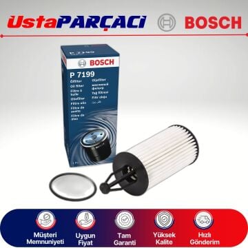 Bosch Mercedes Cls C218 350 Yağ Filtresi 2011-2015 F026407199 F026407400 P7400 MB2761800009