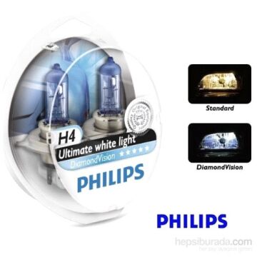 Philips H4 X-treme Vision 2'li Ampul Seti- %130 DAHA FAZLA IŞIK