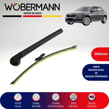 Wöbermann Skoda Kamiq 2018-2024 Arka Silecek Kolu ve Süpürgesi Komple