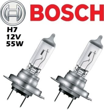 Bosch H7 12V 55W Far Ampülü 2 Adet Set