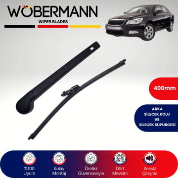 Wöbermann Skoda Octavia 2004-2013 Arka Silecek Kolu ve Süpürgesi Komple