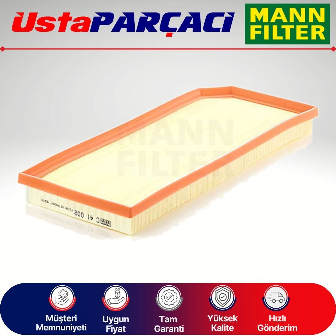 Mann-Filter Seat Leon 2.0 Tfsi Hava Filtresi 2006-2011 C41002 06F133843B