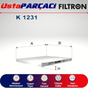 Filtron Standart Polen Filtresi K1231 971332F000