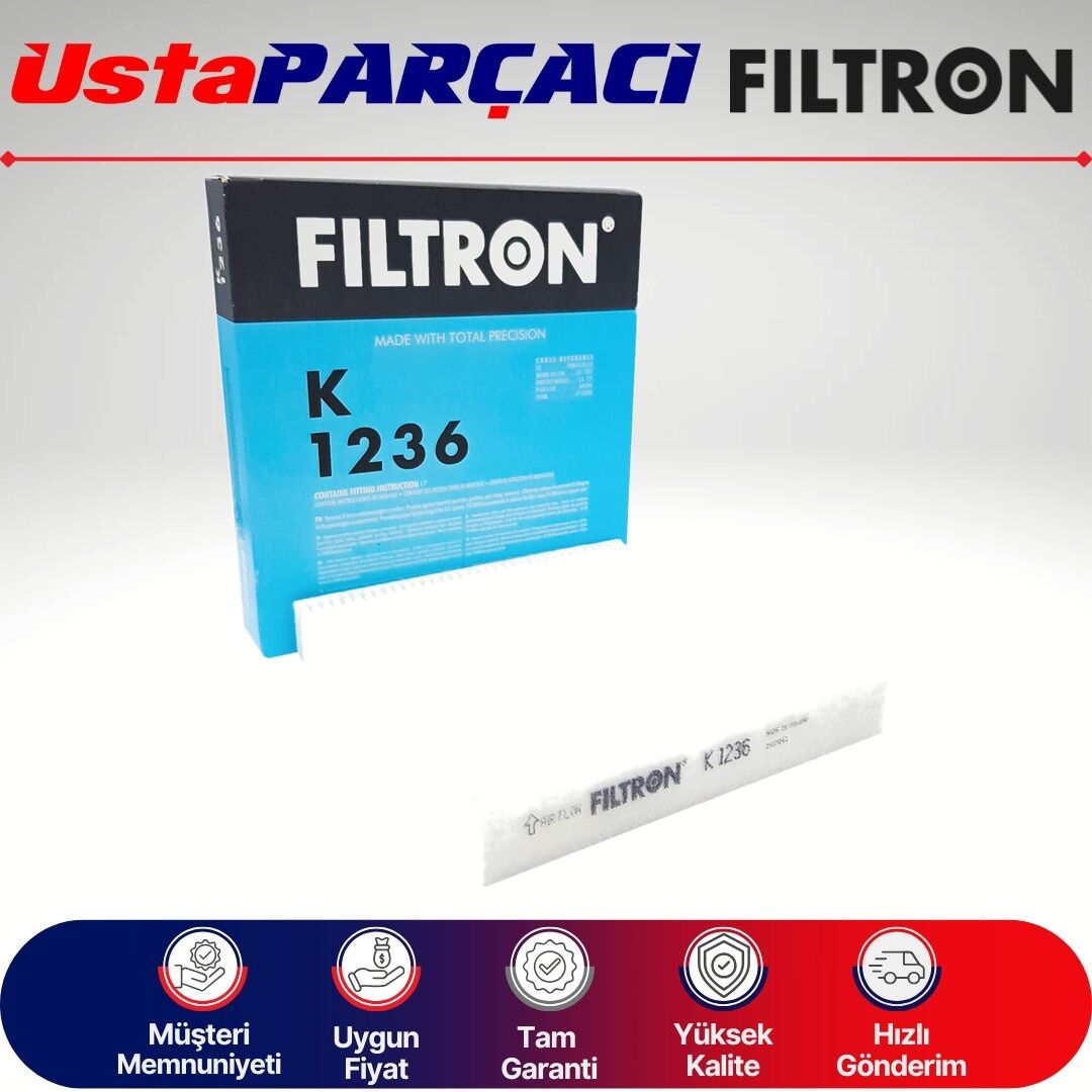 Filtron Standart Polen Filtresi K1236 08975B4000100