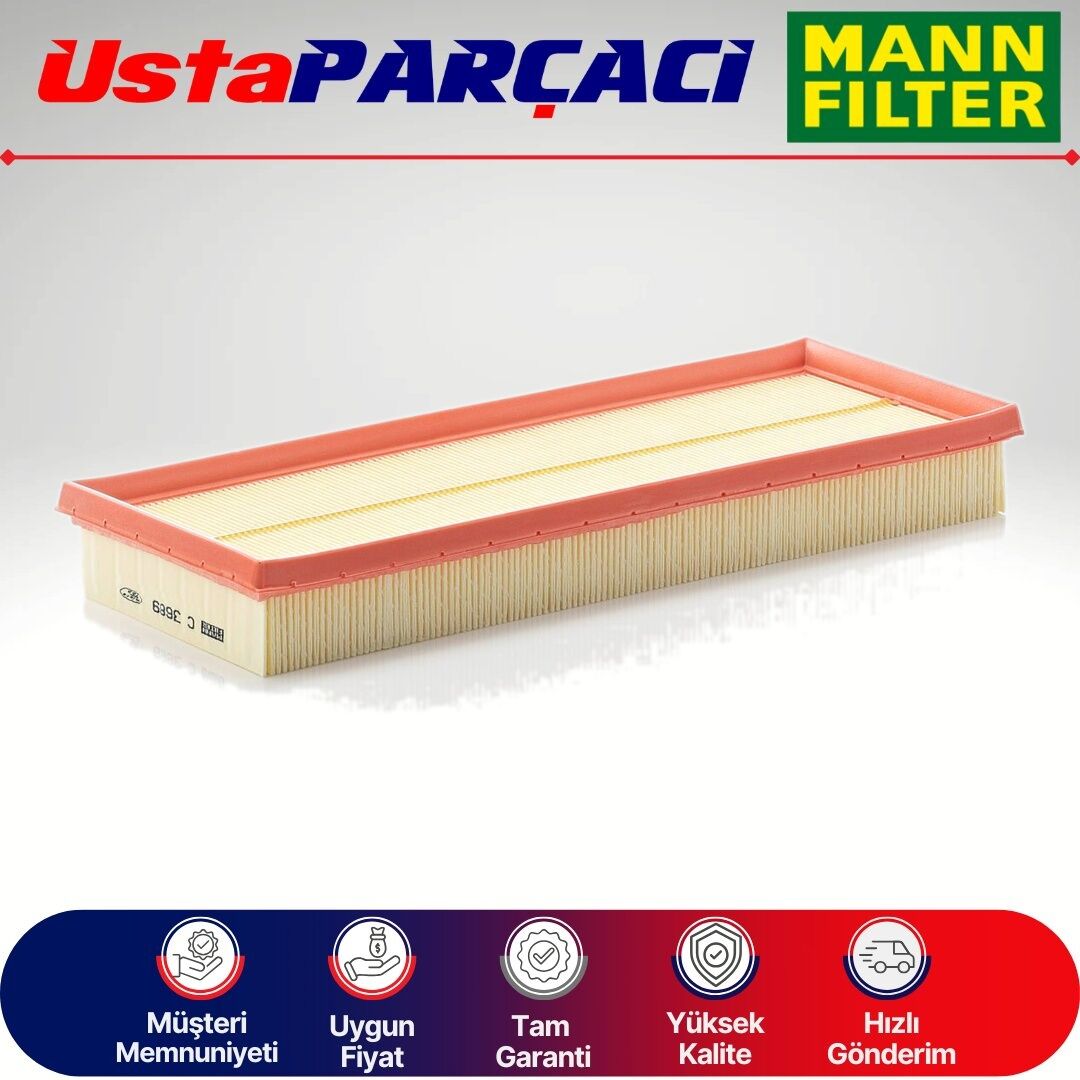 Mann-Filter Hava Filtresi C3689 1130940004