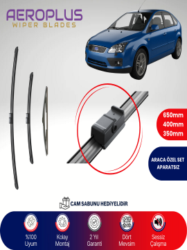 Aeroplus Ford Focus 2004-2011 Ön Arka Muz Silecek Takımı