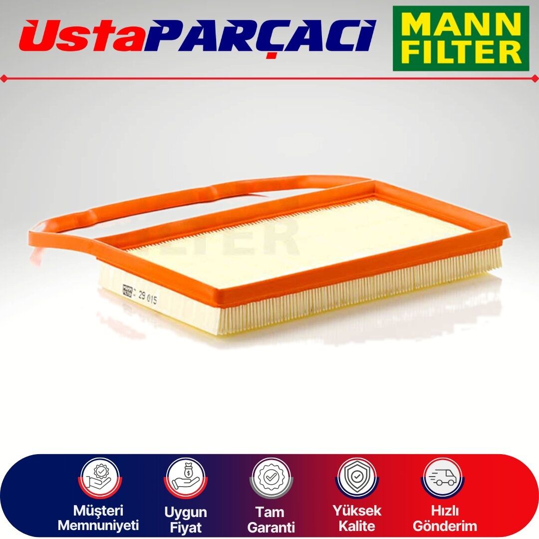 Mann-Filter Skoda Fabia 1.0 Mpi Hava Filtresi 2015-2019 C29015 04C129620C