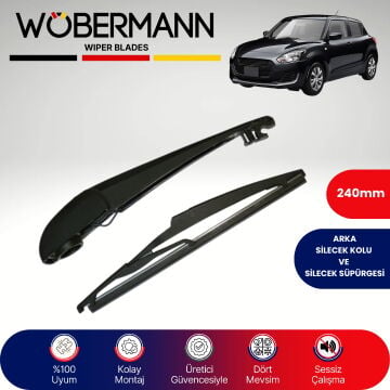 Wöbermann Suzuki Swift 2017-2024 Arka Silecek Kolu ve Süpürgesi Komple