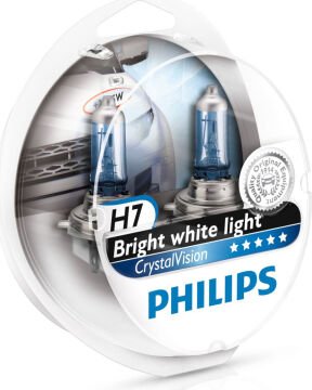 Philips H7 Model Crystal Vision Far Ampül Seti 422914