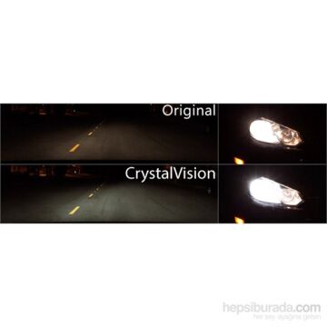 Philips H7 Tip CRYSTAL VISION Ampül Seti 011296