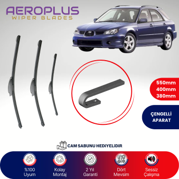 Aeroplus Subaru Impreza Outback 2000-2007 Ön Arka Muz Silecek Takımı
