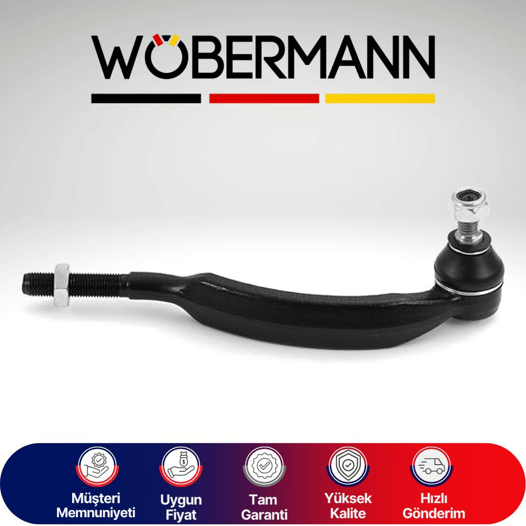 Wöbermann Peugeot 407 2004-> Citroen C6 2005-> Ø 15mm Rot Başı Sağ 3817.66