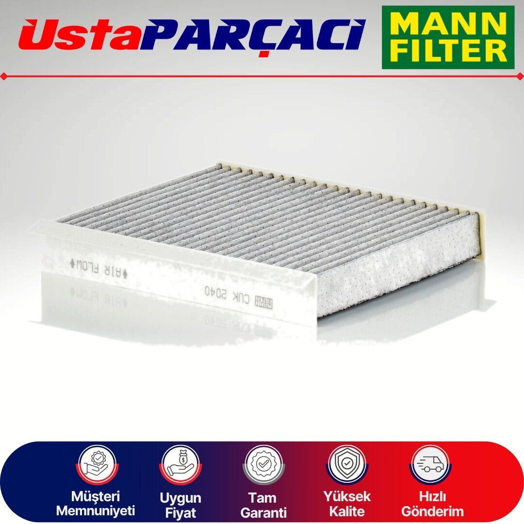 Mann-Filter Karbonlu Polen Filtresi CUK2040 77364561