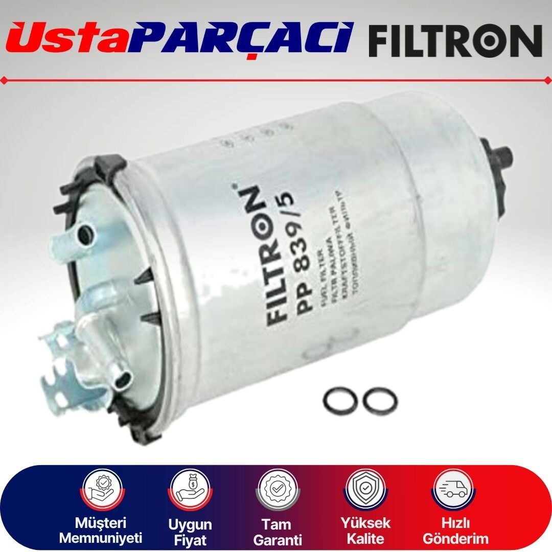 Filtron Skoda Fabia 1.4 Tdi Amf-Bay Yakıt Filtresi 2004-2006 PP839/5 6Q0127400A