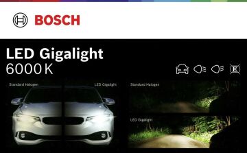 Bosch Gigalight HB4 12V LED Xenon 6000K Beyaz Işık Canbus 1987301555
