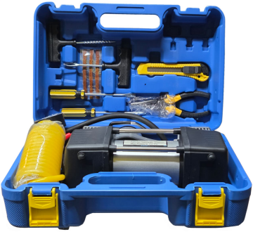 Wöbermann Yeni Yönetmelik Tamir Takım Çantalı 12V Çift Silindir 150PSI Hava Kompresörü