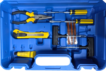 Wöbermann Yeni Yönetmelik Tamir Takım Çantalı 12V Çift Silindir 150PSI Hava Kompresörü