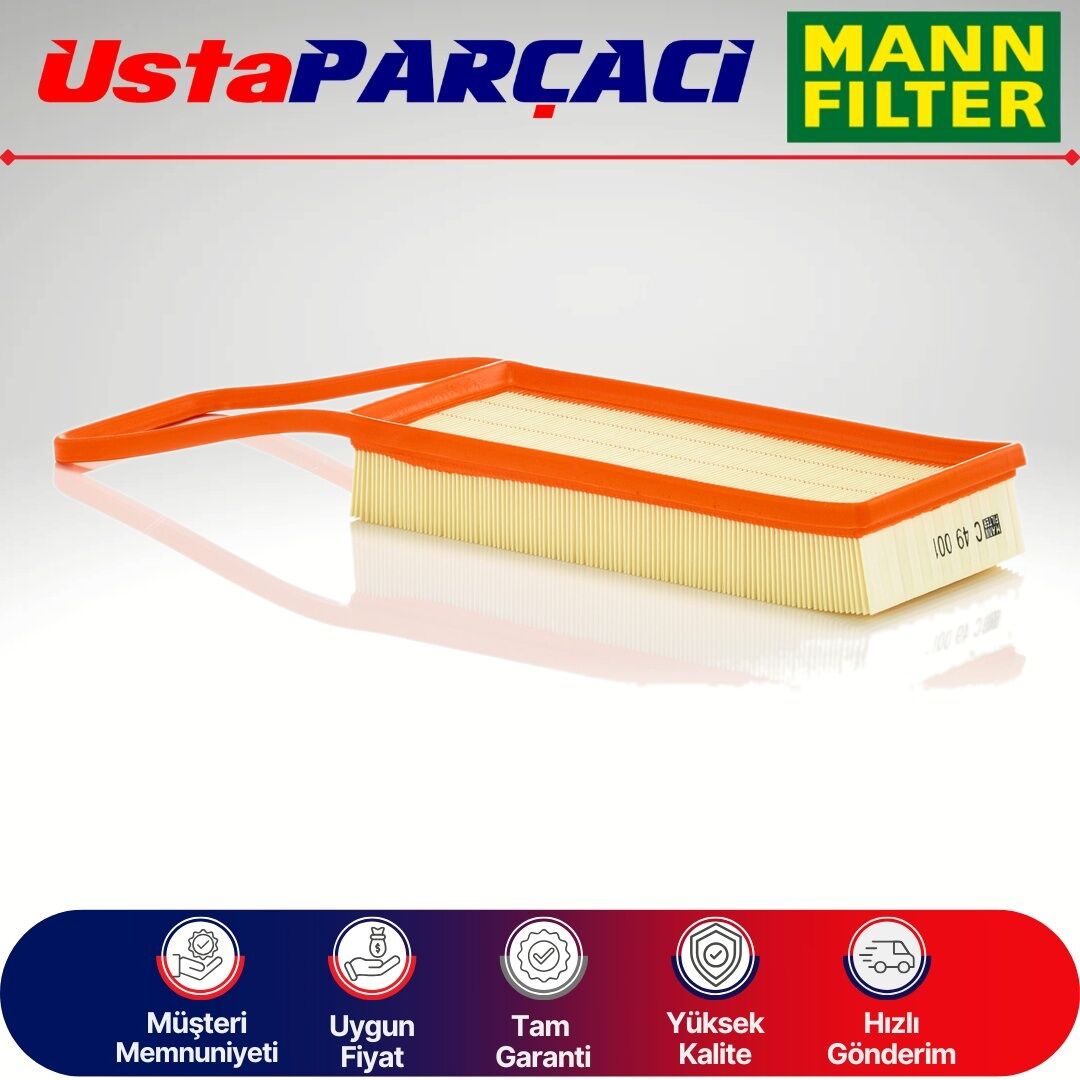 Mann-Filter Hava Filtresi C49001 13718626739