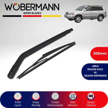 Wöbermann Toyota Highlander 2000-2006 Arka Silecek Kolu ve Süpürgesi Komple
