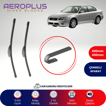 Aeroplus Subaru Legacy 2003-2009 Muz Silecek Takımı