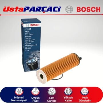 Bosch Mercedes S Serisi W223 S400D Yağ Filtresi 2020-2024 F026407238 P7238 6541801100