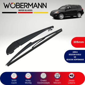 Wöbermann Toyota Rav4 2006-2012 Arka Silecek Kolu ve Süpürgesi Komple