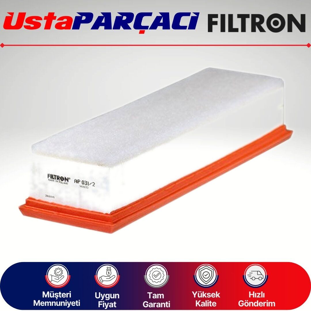 Filtron BMW 5 Serisi F10 5.20D B47 Dizel Hava Filtresi 2014-2016 AP031/2 13718570043