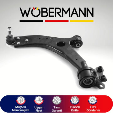 Wöbermann Ford Focus-Cmax Volvo S40 2004-> İnce 18mm Salıncak Ön Sol Rotilli 4M51 3A424 BB