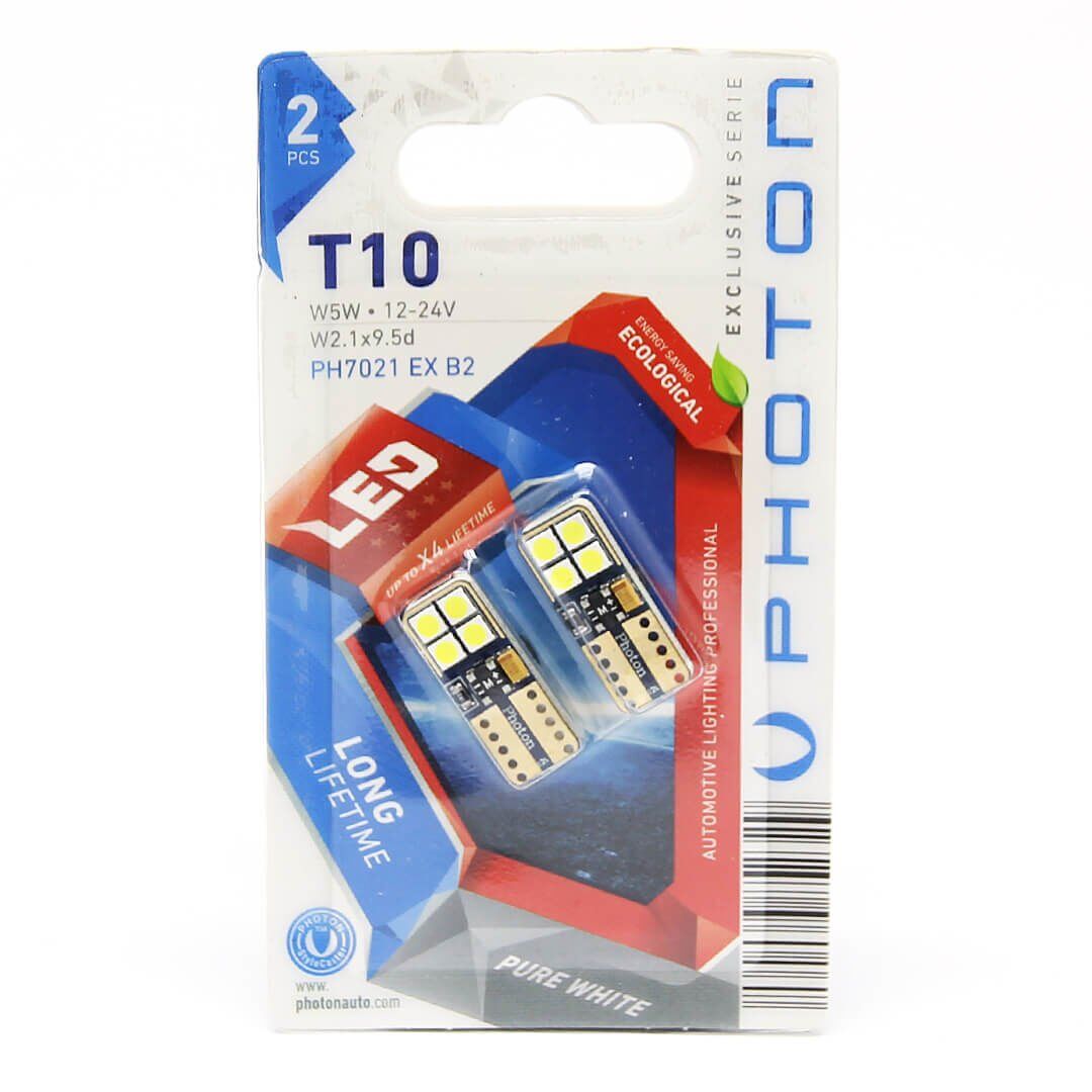 Photon W5W T10 Can-Bus 8 Led Park - Plaka Ampulü Ph7021