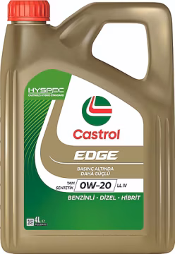 Castrol Edge 0W-20 LL IV Motor Yağı 4 Litre