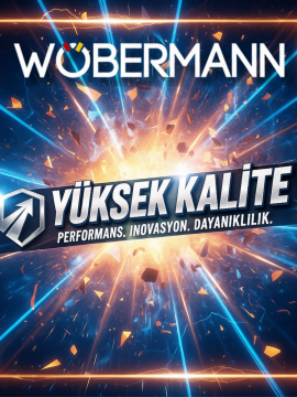 Wöbermann 15'' Renault Uyumlu Jant Kapağı | 1 Adet | Dayanıklı ve Şık Tasarım