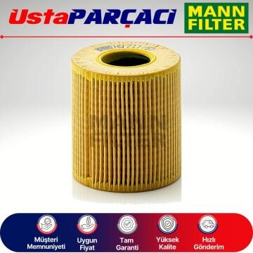 Mann-Filter Peugeot 308 1.6 THP Benzinli Yağ Filtresi 2008-2011 HU711/51X 1109.X3