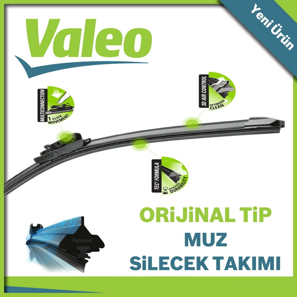 Valeo BMW X5 E53 1999-2006 Muz Silecek Takımı
