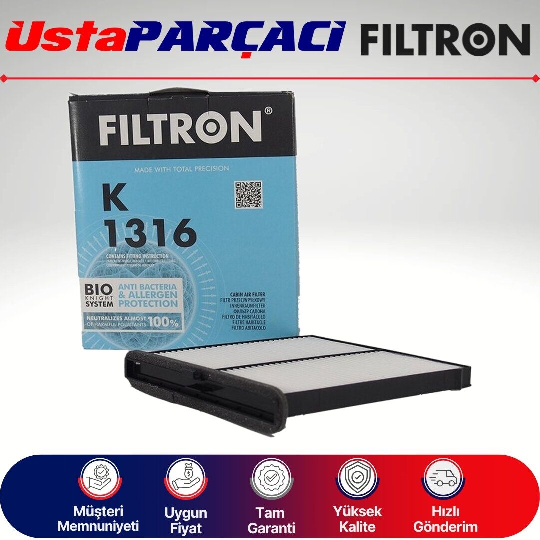 Filtron Standart Polen Filtresi K1316 KD4561J6X