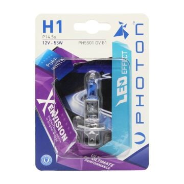 Photon H1 Xenon Effect Beyaz Işık Oto Ampulü PH5501-DV-B1