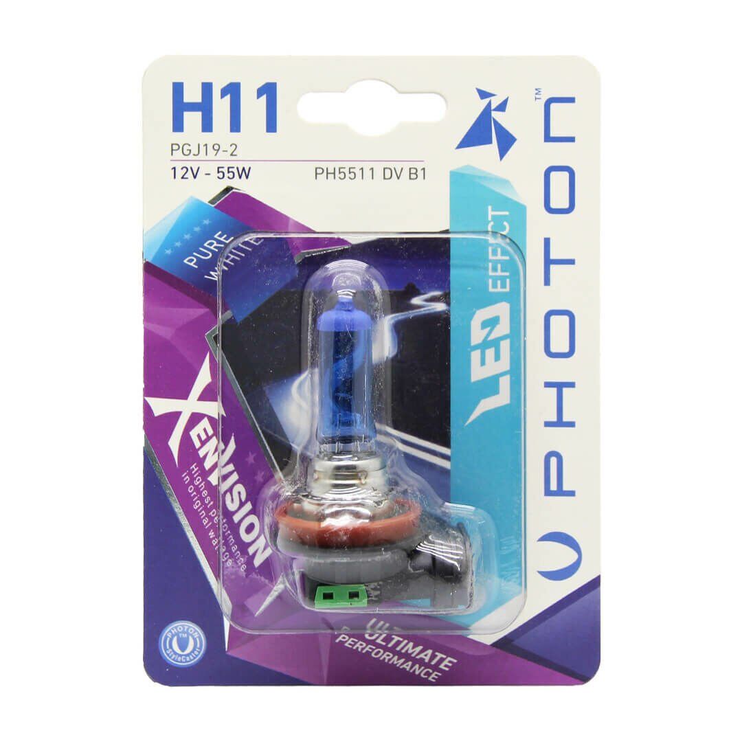 Photon H11 12V 55W Xenvision Pure White Ph5511-Dv