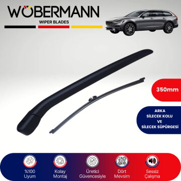 Wöbermann Volvo V90 2016-2025 Arka Silecek Kolu ve Süpürgesi Komple