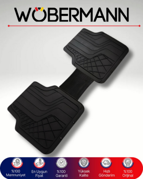 Wöbermann Universal Oto Paspas Kaymaz Tabanlı, Koku Yapmayan, Esnek ve Dayanıklı – Tüm Araçlara Uyumlu