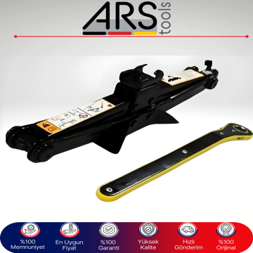 ARS 1.5 Ton Makas Tipi Kriko | Araç Krikosu | Dayanıklı Çelik Gövde | Kompakt Tasarım