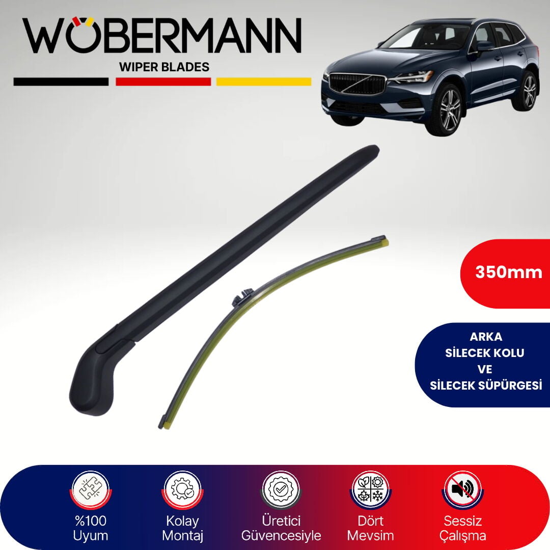 Wöbermann Volvo Xc60 2017-2026 Arka Silecek Kolu ve Süpürgesi Komple