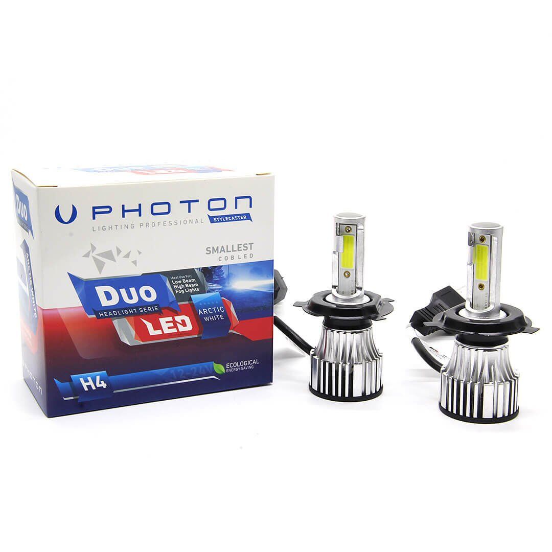 Photon Duo H4 Şimşek Etkili Led Xenon DU3914